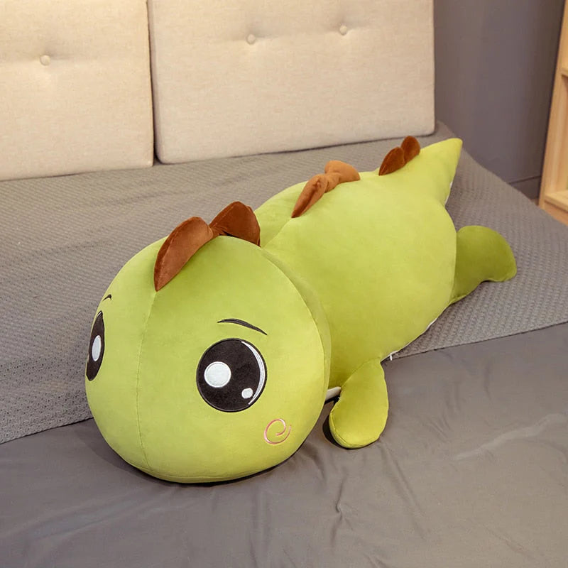 Giant Green Dinosaur Plush Toy – 100cm